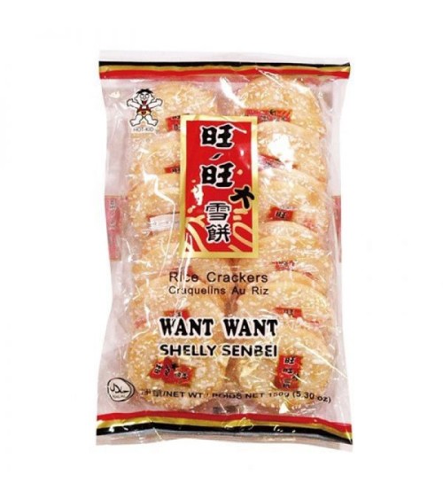 Want want Crackers de riz sentie sucrés 150g
